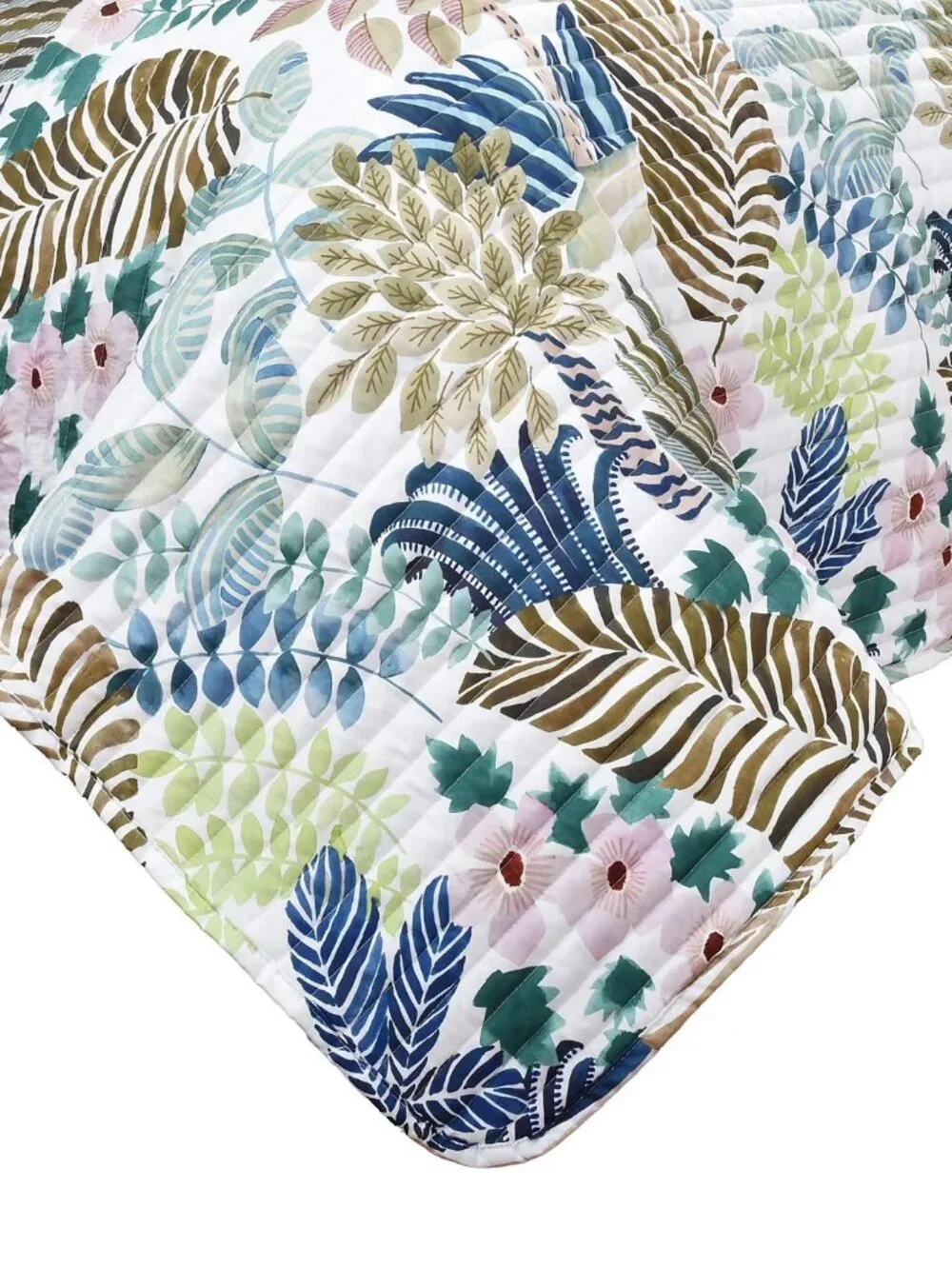 J by J Queen Luxury Rainforest Twin/Twin XL Size 2-Pc Quilt Set $230